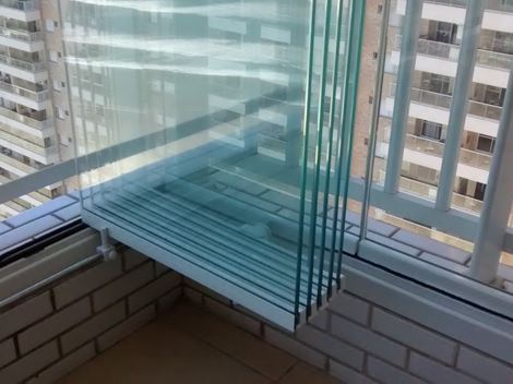 Envidraçamento de Sacada na Vila Nova Conceição